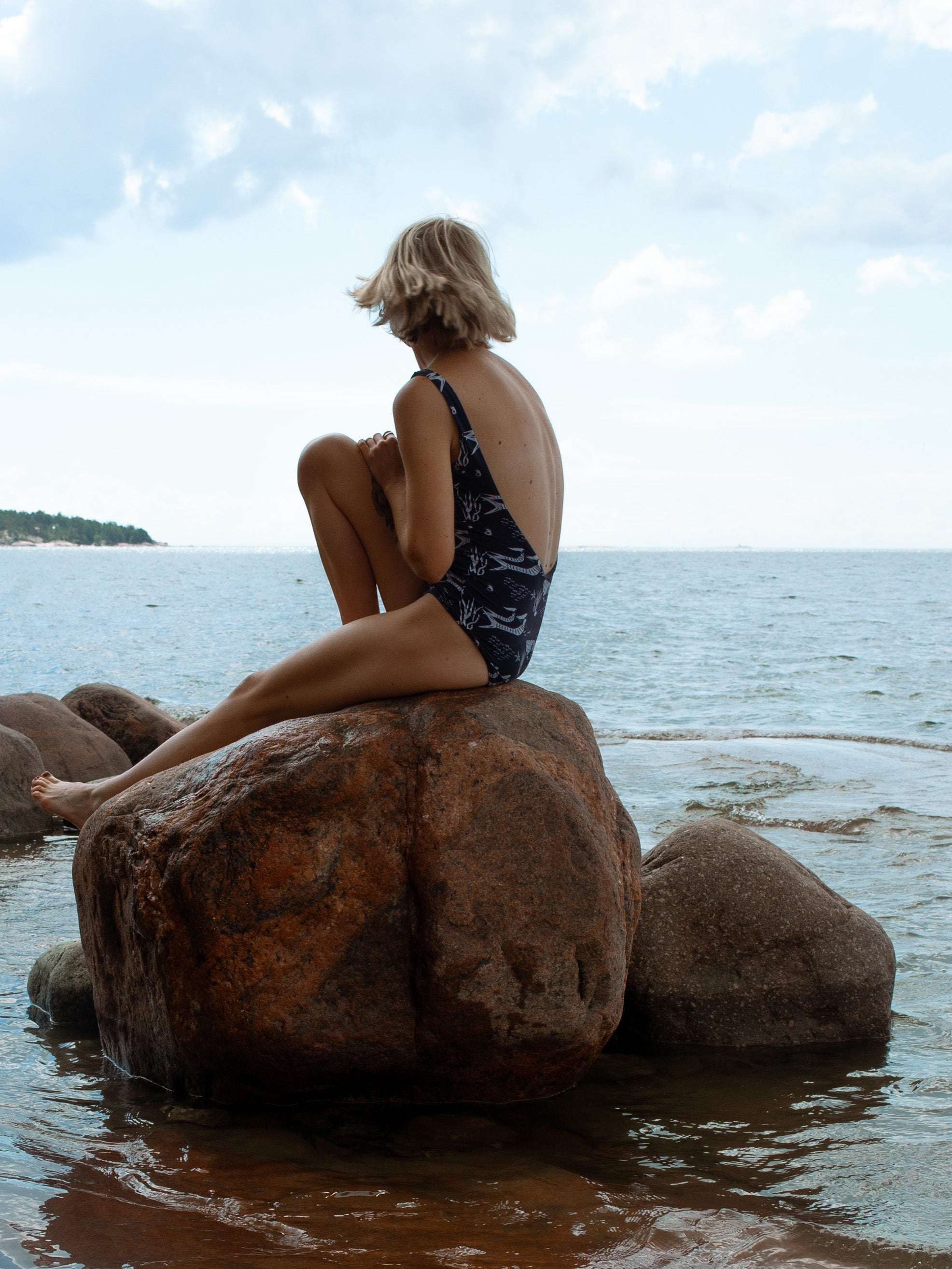 Sea swimming suit on sale